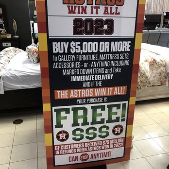 Gallery Furniture - Paid out 75,000,000 to customers 2022!!! 7.8.23 - Furniture Stores Near Me - Houston, Texas Gallery Furniture - Paid out 75,000,000 to customers 2022!!! 7.8.23 - Furniture Stores Near Me - Houston, Texas