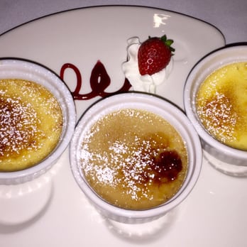 Lo Presti's At Maxwell's - Trio of Creme brûlée! Devine and large enough to share! - Shopping Near Me - Hamilton, Ontario