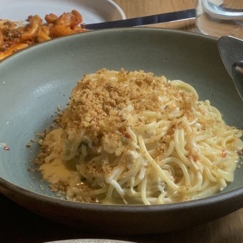 Wolf at Nordstrom NYC - Spaghetti with crab - Italian Near Me - New York, New York Wolf at Nordstrom NYC - Spaghetti with crab - Italian Near Me - New York, New York