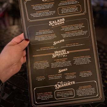 Rusty Buckle Saloon - Menu - April 2026 - Sandwiches Near Me - Apache Junction, Arizona