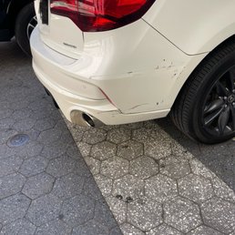 Damage from accident Damage from accident