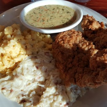 Corner 16 - Country Fried Steak with potatoes and Mac n cheese - Southern Near Me - Knoxville, Tennessee Corner 16 - Country Fried Steak with potatoes and Mac n cheese - Southern Near Me - Knoxville, Tennessee