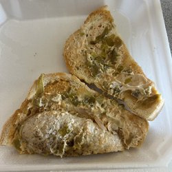 Johnny Gibson's Downtown Market - Green Chile chicken sandwich