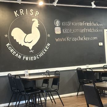 Krisp Korean Fried Chicken - Social media wall - Chicken Shop Near Me - Houston, Texas