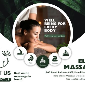 Elite Massage - Massage Therapy Near Me - Round Rock, Texas