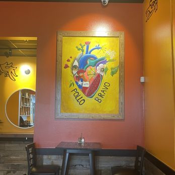 Pollo Bravo - Painting - Peruvian Near Me - Pearland, Texas