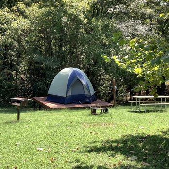 Gilbert RV Campground - Tent camping with four wooden tent pad and electricity. Clean bathroom and showers a short walk from tent site. A picnic table & fire ring - Campgrounds Near Me - Gilbert, Arkansas Gilbert RV Campground - Tent camping with four wooden tent pad and electricity. Clean bathroom and showers a short walk from tent site. A picnic table & fire ring - Campgrounds Near Me - Gilbert, Arkansas