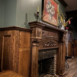The First Post - Fireplace