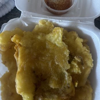 Elena's Cuban Cafe - 3 Fried Green Plantains - Cuban Near Me - Lakeland, Florida