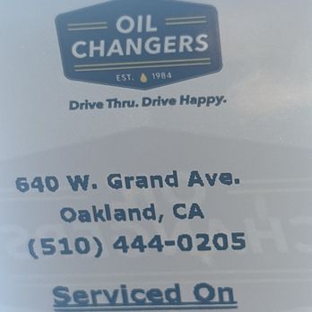 Oil Changers - Oil Change Stations Near Me - Oakland, California Oil Changers - Oil Change Stations Near Me - Oakland, California