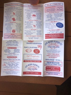 Menu photo 4 Anne Arundel Seafood Pasadena, MD Menu photo 4 Anne Arundel Seafood Pasadena, MD