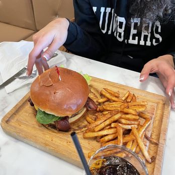 Mornings Breakfast & Brunch - Cheeseburger and fries - Breakfast & Brunch Near Me - Fishers, Indiana Mornings Breakfast & Brunch - Cheeseburger and fries - Breakfast & Brunch Near Me - Fishers, Indiana