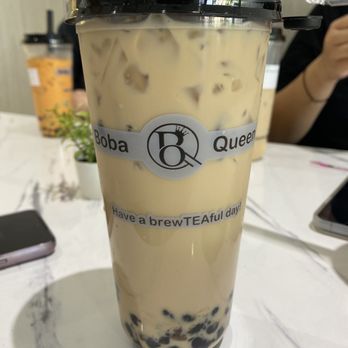 Boba Queen - Oolong Milk Tea with Honey Boba - Bubble Tea Near Me - Orlando, Florida Boba Queen - Oolong Milk Tea with Honey Boba - Bubble Tea Near Me - Orlando, Florida