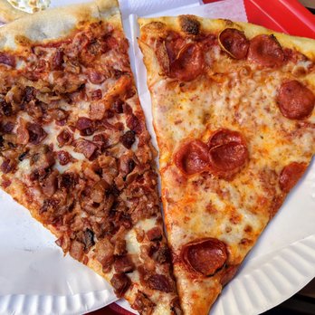 sLICe LIC - Bacon and Pepperoni Slice - Italian Near Me - Long Island City, New York sLICe LIC - Bacon and Pepperoni Slice - Italian Near Me - Long Island City, New York