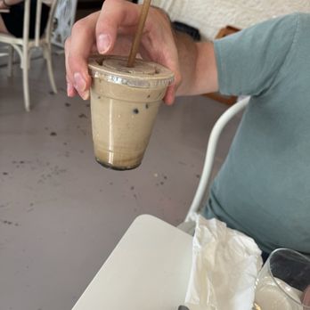 Sesame - Black sesame iced latte - Bakeries Near Me - North Miami, Florida