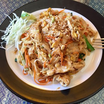 Tip Thai Cuisine - Pad Thai with chicken - Thai Near Me - Starke, Florida Tip Thai Cuisine - Pad Thai with chicken - Thai Near Me - Starke, Florida