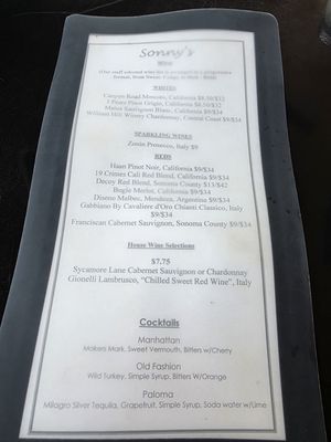 Menu photo 3 Sonny's Pizza Bistro Des Moines, IA Menu photo 3 Sonny's Pizza Bistro Des Moines, IA