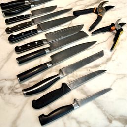 Beautiful knife sharpening work! Beautiful knife sharpening work!