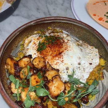 Coquette - Charred Octopus - Breakfast & Brunch Near Me - Boston, Massachusetts Coquette - Charred Octopus - Breakfast & Brunch Near Me - Boston, Massachusetts
