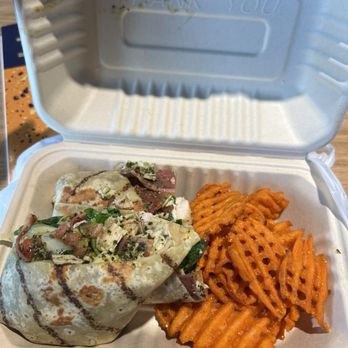 Clean Eatz Cafe - Chicken Pesto Wrap - Burgers Near Me - Port St. Lucie, Florida Clean Eatz Cafe - Chicken Pesto Wrap - Burgers Near Me - Port St. Lucie, Florida