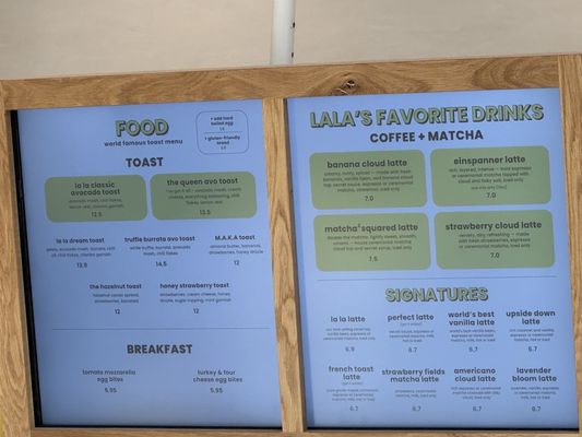 Menu photo 2 La La Land Irvine, CA Menu photo 2 La La Land Irvine, CA