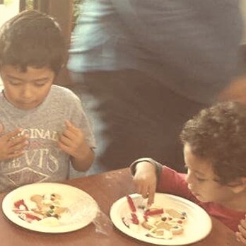 San Clemente Library - My boys enjoying decorative cookies! - Libraries Near Me - San Clemente, California