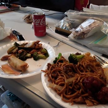 China Express - two plates of food on a table - Chinese Near Me - Atlanta, Georgia