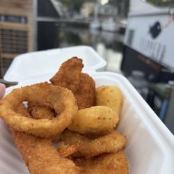 Flippers Cooked & Fresh Seafood - Box of treats