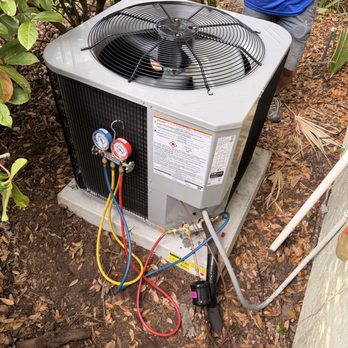 Wright Brothers Heating And Air Conditioning - Newly Installed 3 Ton Heat Pump Condenser R454b - Heating & Air Conditioning/HVAC Near Me - St. Augustine, Florida Wright Brothers Heating And Air Conditioning - Newly Installed 3 Ton Heat Pump Condenser R454b - Heating & Air Conditioning/HVAC Near Me - St. Augustine, Florida