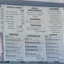 Menu Menu