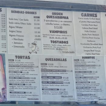 La Frontera - Menu - Food Trucks Near Me - Phoenix, Arizona