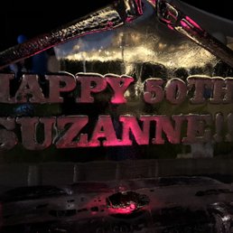 a happy 50th sign