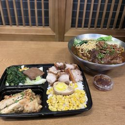 Pop Corn Chicken Bento Braised Beef Noodle Soup (Choose Your Own Meat. Start From 9.99) Pop Corn Chicken Bento Braised Beef Noodle Soup (Choose Your Own Meat. Start From 9.99)