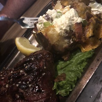 Traylor's Restaurant - Flat iron steak not bad, loaded potato not good - American Near Me - Port Angeles, Washington