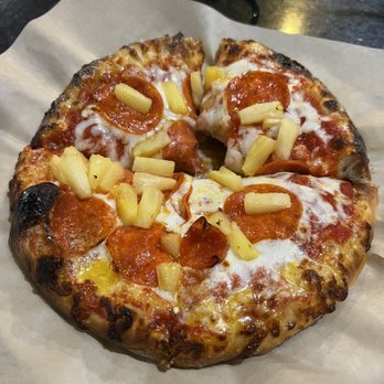AWSOM Wings Pizza & Burgers - Personal Hawaiian pizza - Chicken Wings Near Me - Montebello, California
