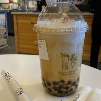 Tea Leaf and Creamery - Brown Sugar Marble Bubble - Bubble Tea Near Me - Decatur, Georgia Tea Leaf and Creamery - Brown Sugar Marble Bubble - Bubble Tea Near Me - Decatur, Georgia