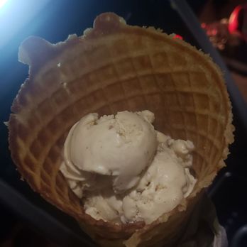 Fat Cat Creamery - 1 scoop Waffle cone - Desserts Near Me - Houston, Texas Fat Cat Creamery - 1 scoop Waffle cone - Desserts Near Me - Houston, Texas