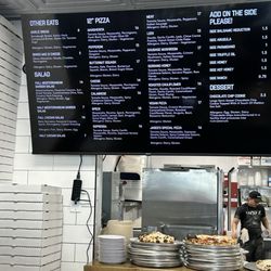Mozz Artisan Pizza - MENU
