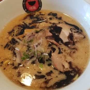 Junpuu - Ramen with black garlic oil was delicious...the broth...the broth... - Ramen Near Me - Honolulu, Hawaii Junpuu - Ramen with black garlic oil was delicious...the broth...the broth... - Ramen Near Me - Honolulu, Hawaii