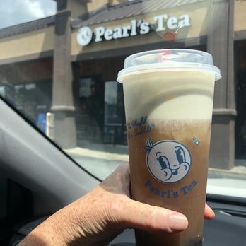 Pearl’s Tea - Oolong tea w cheese foam and boba - Bubble Tea Near Me - Doraville, Georgia Pearl’s Tea - Oolong tea w cheese foam and boba - Bubble Tea Near Me - Doraville, Georgia