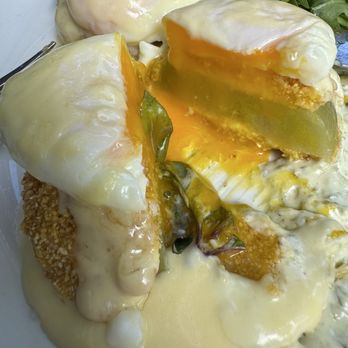 Harry's Fine Foods - Fried green tomato eggs Benedict - New American Near Me - Seattle, Washington Harry's Fine Foods - Fried green tomato eggs Benedict - New American Near Me - Seattle, Washington
