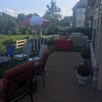 The Gourmet Vendor - Back yard party...Ice cream cart and soft pretzels. - Caterers Near Me - Warminster, Pennsylvania