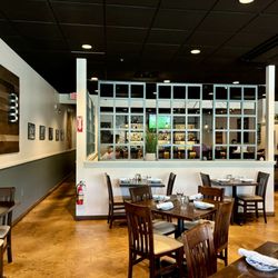Greca Mediterranean Kitchen  Bar - Interior-with our fantastic server