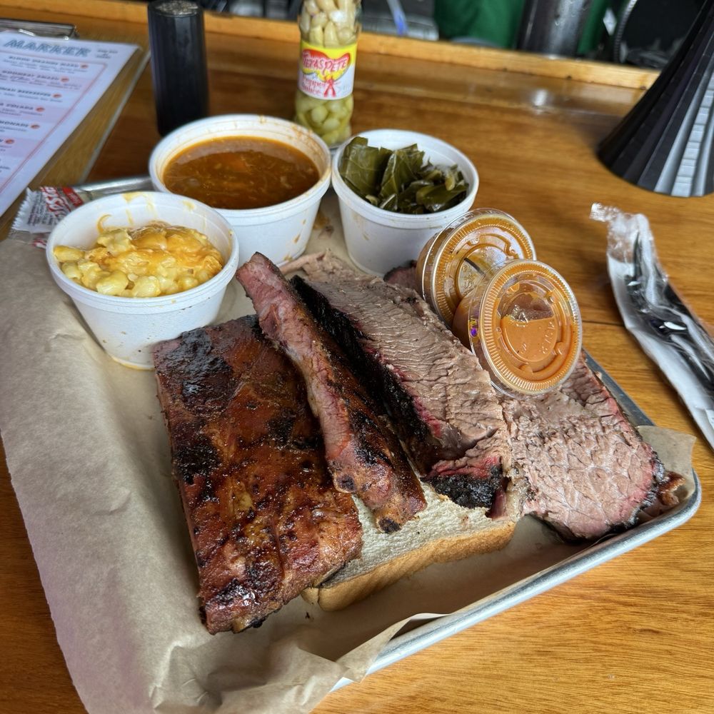 Southern Soul Barbeque - 1/2 Slab Of Ribs Beef Brisket Mac & Cheese Brunswick Stew Collard Greens - Barbeque Near Me - Saint Simons Island, Georgia Southern Soul Barbeque - 1/2 Slab Of Ribs Beef Brisket Mac & Cheese Brunswick Stew Collard Greens - Barbeque Near Me - Saint Simons Island, Georgia