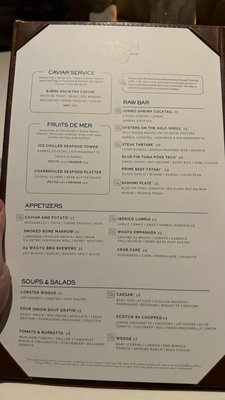 Menu photo 4 Scotch 80 Prime Las Vegas, NV Menu photo 4 Scotch 80 Prime Las Vegas, NV