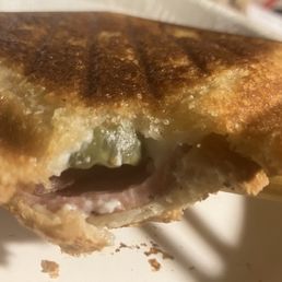 Tempesta mortadella fried up and in a toasted sandwich with corner store pickles, cheese, and mayo. Sublime. 26JUL24 Tempesta mortadella fried up and in a toasted sandwich with corner store pickles, cheese, and mayo. Sublime. 26JUL24