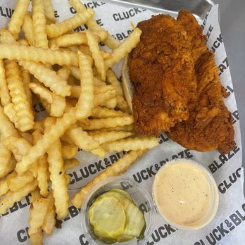 Cluck & Blaze - The Tender Combo - Chicken Shop Near Me - Long Beach, California Cluck & Blaze - The Tender Combo - Chicken Shop Near Me - Long Beach, California