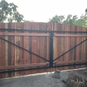 All American Fence - My new metal framed gate - Fences & Gates Near Me All American Fence - My new metal framed gate - Fences & Gates Near Me