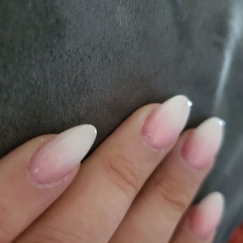 Happy Nail Salon - Uneven messy acrylic - Nail Salons Near Me - Tampa, Florida Happy Nail Salon - Uneven messy acrylic - Nail Salons Near Me - Tampa, Florida