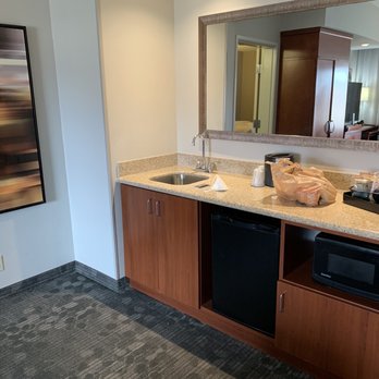 Courtyard by Marriott Norman - Kitchen area in suite - Hotels Near Me - Norman, Oklahoma Courtyard by Marriott Norman - Kitchen area in suite - Hotels Near Me - Norman, Oklahoma